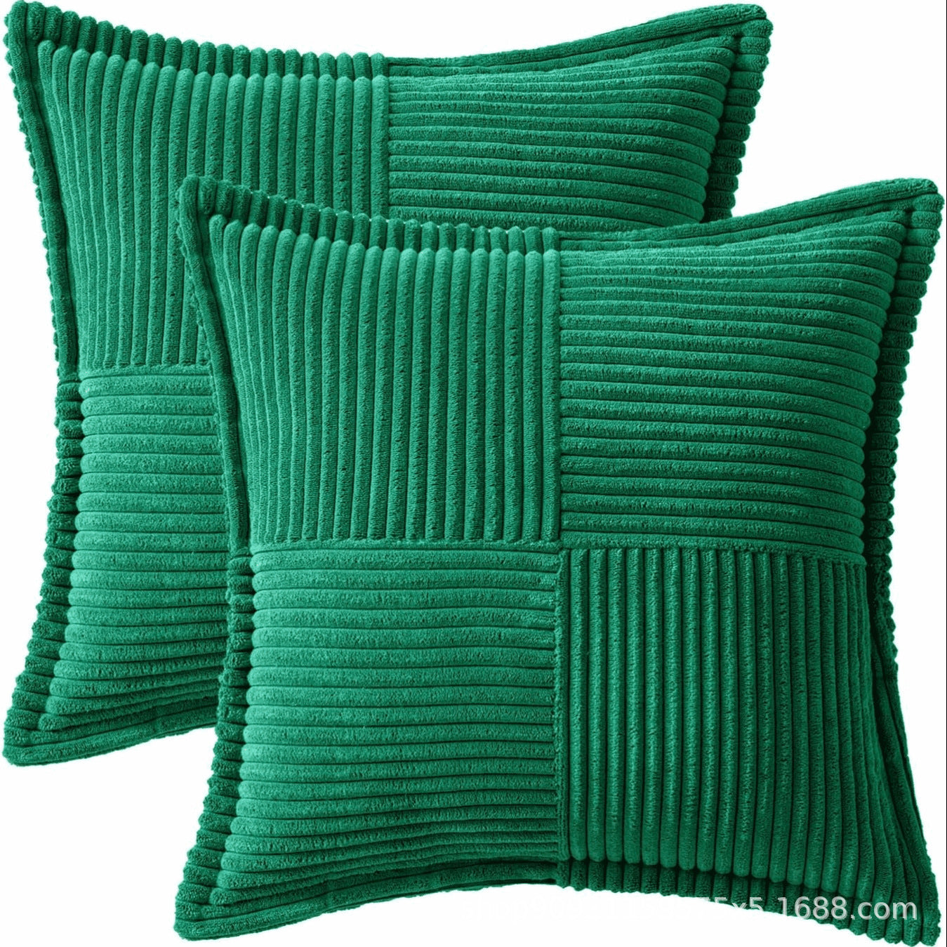 Corduroy Pillow Covers Super Soft Boho Striped Pillow Covers Broadside Decorative Textured Christmas Throw Pillows For Couch Cushion Livingroom