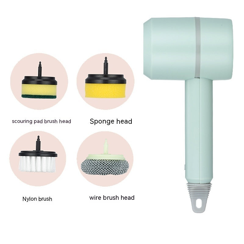 Electric Cleaning Brush Dishwashing Brush Automatic Wireless USB Rechargeable Professional Kitchen Bathtub Tile Cleaning Brushes